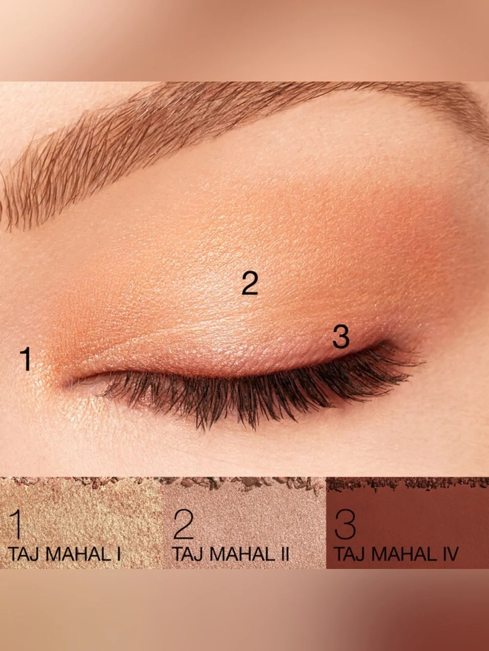 NARS quad eyeshadow palette TAJ MAHAL